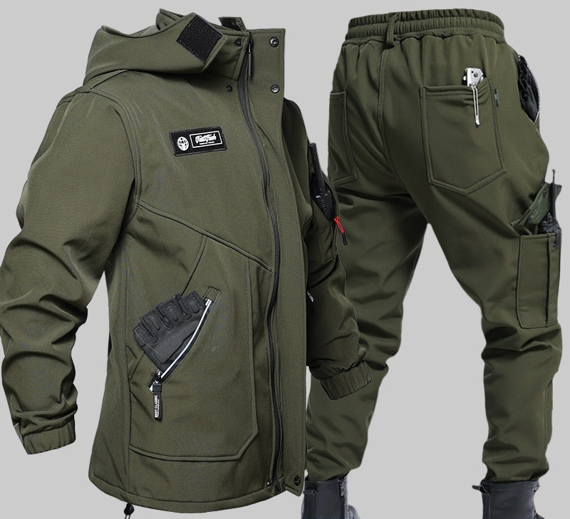 Thermalite Fleece-lined, Waterproof Jacket & Trousers Set