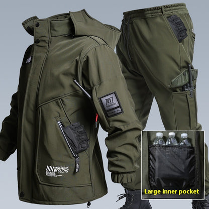Thermalite Fleece-lined, Waterproof Jacket & Trousers Set