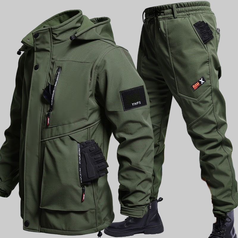 Thermalite Fleece-lined, Waterproof Jacket & Trousers Set