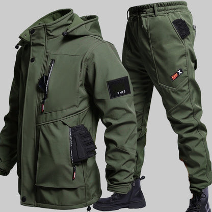 Thermalite Fleece-lined, Waterproof Jacket & Trousers Set