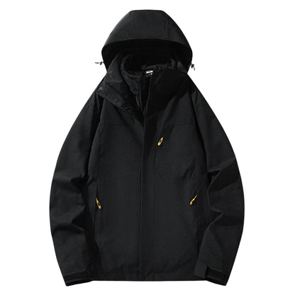 Hiker 3-in-1 Removable Fleece-Lined Jacket – Windproof & Waterproof