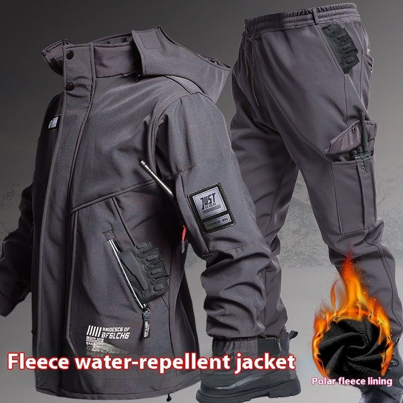 Thermalite Fleece-lined, Waterproof Jacket & Trousers Set
