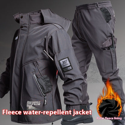 Thermalite Fleece-lined, Waterproof Jacket & Trousers Set