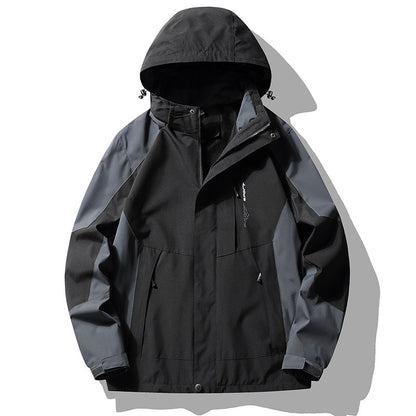 Outdoor Sport 3-in-1 Removable Fleece-Lined Jacket – Windproof and Waterproof