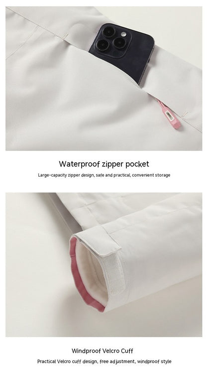 Hiker 3-in-1 Removable Fleece-Lined Jacket – Windproof & Waterproof