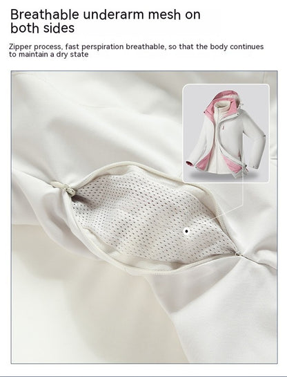 Hiker 3-in-1 Removable Fleece-Lined Jacket – Windproof & Waterproof