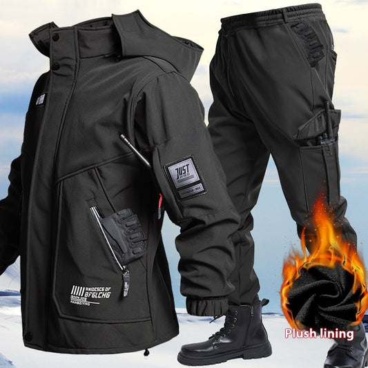 Thermalite Fleece-lined, Waterproof Jacket & Trousers Set