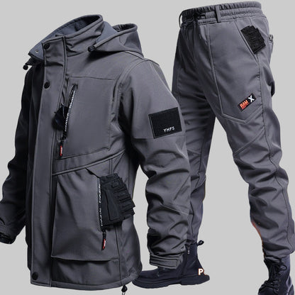 Thermalite Fleece-lined, Waterproof Jacket & Trousers Set