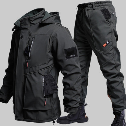 Thermalite Fleece-lined, Waterproof Jacket & Trousers Set